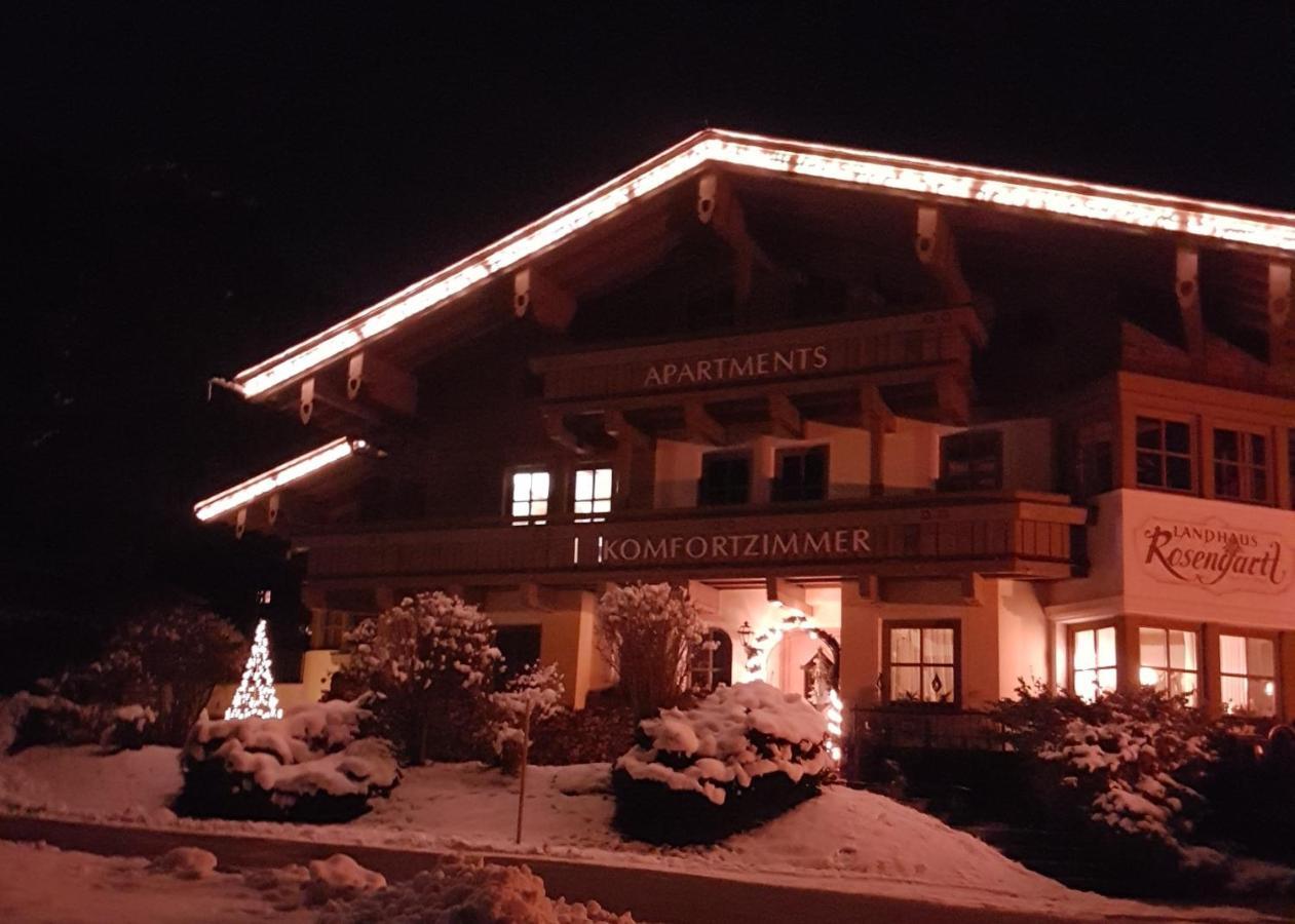 Landhaus Rosengartl Krimml Oberkrimml Esterno foto